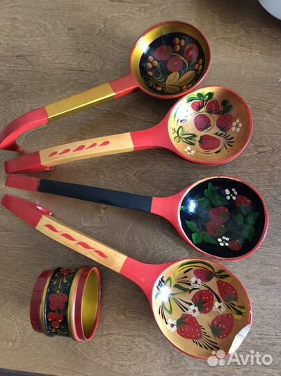 Деревянные изделия, хохлома