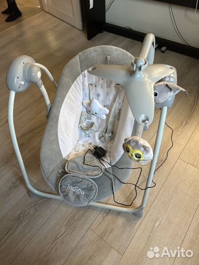 Детские электронные качели