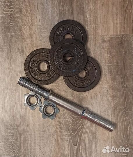 Гантели в ассортименте