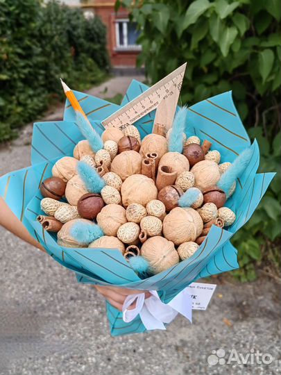 Съедобные букеты на 1 сентября учителю