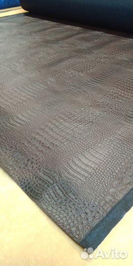 Экокожа крокодил, искусственная кожа крокодил