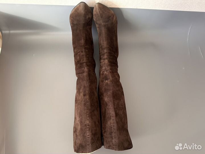 Сапоги женские натуральная кожа 37