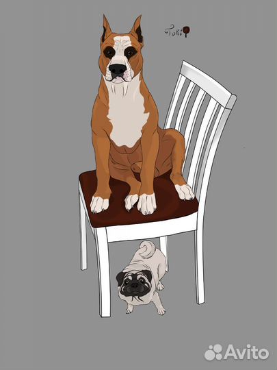 Нарисую вашего питомца