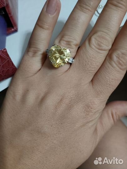 Серебряное кольцо sunlight