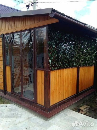 Окна для беседки