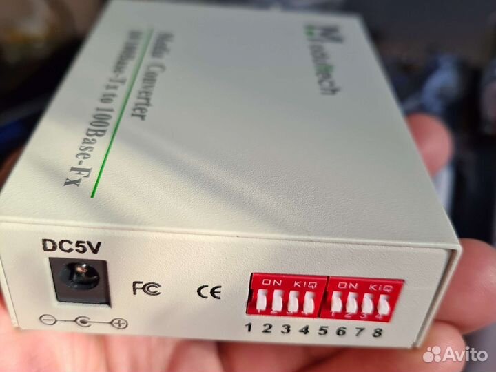 Комплект Медиаконвертеров modultech 100Мбит