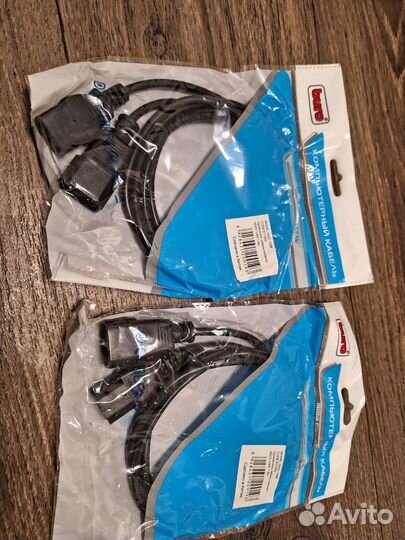 Кабель питания комп - монитор 1.8м buro AN23-1008