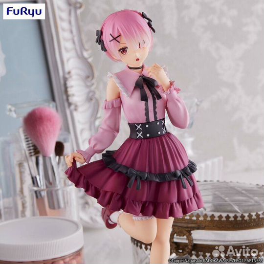 Аниме фигурка Rem Ram Рем Рам Re zero (ориг)