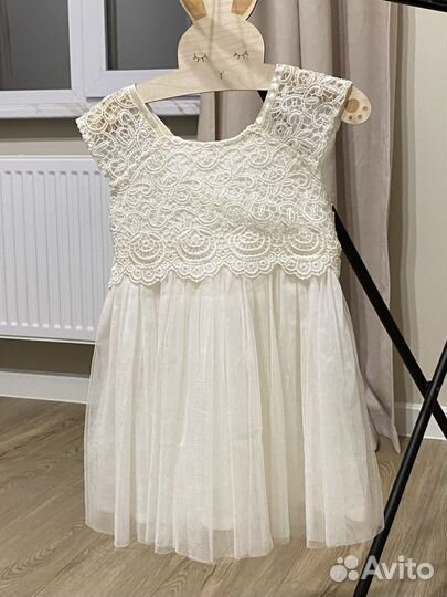 Нарядное платье для девочки 86