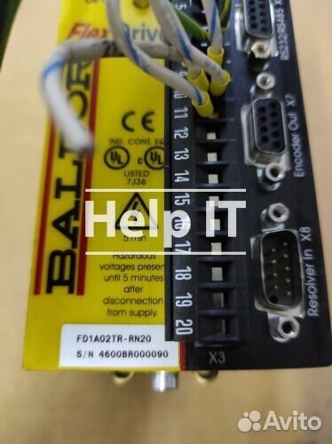 Сервопривод Baldor FD1A02TR-RN20