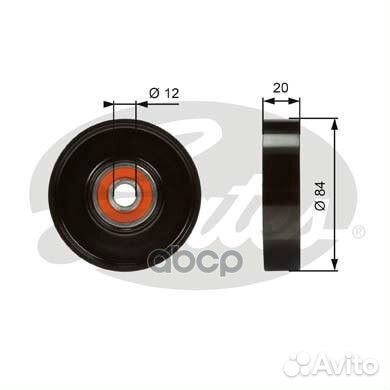 Ролик обводной приводного ремня T36321 Gates