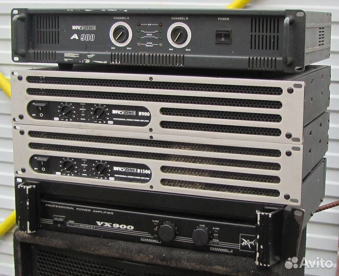 Усилители звука 160-3550W Pro 4ш QSC Crown PV ASR