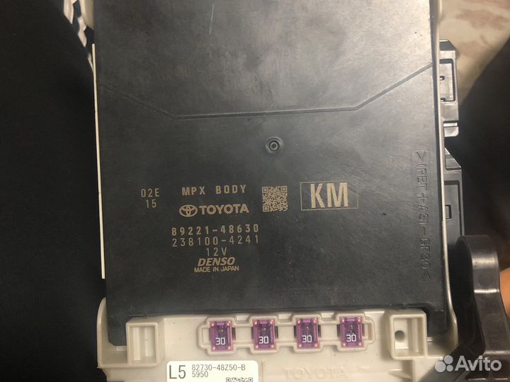 Блок комфорта Lexus Rx4