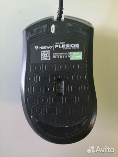 Игровая мышь plesios NM-89M (матовый черный)