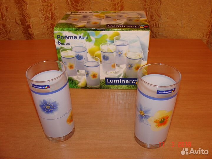 Набор стаканов новый