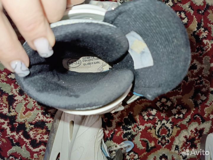 Коньки детские раздвижные 30-32