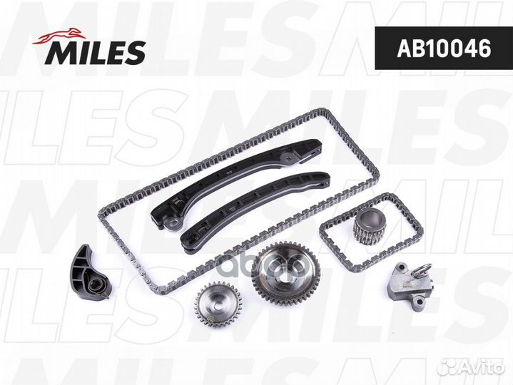 Комплект цепи грм nissan 1.6i HR16DE 10- co