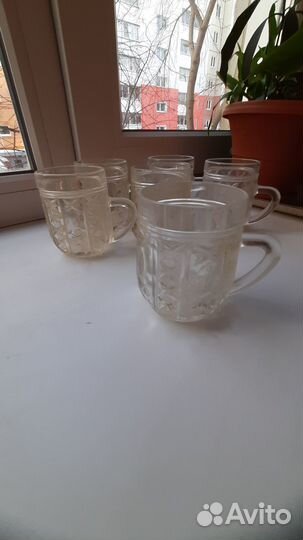 Кружка хрусталь СССР боченок