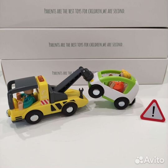 Набор машинок для деревянной дороги Икеа