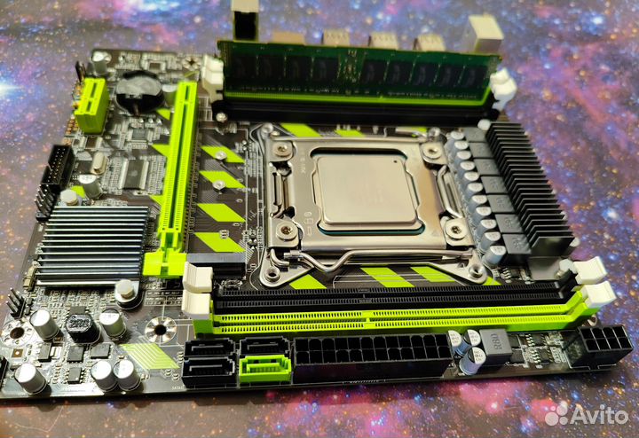 Комплект X79 2011+ Xeon 2650v2 + 8Gb DDR3