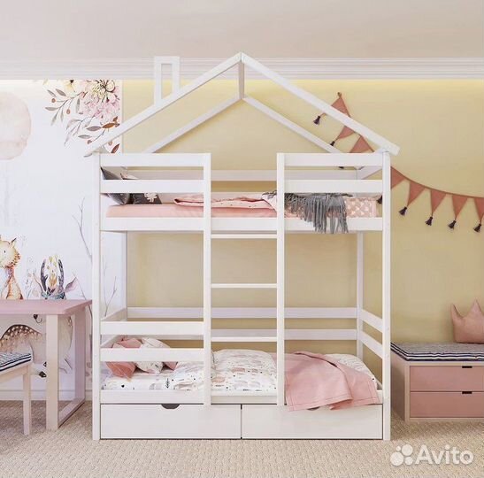 Двухъярусная кровать особая