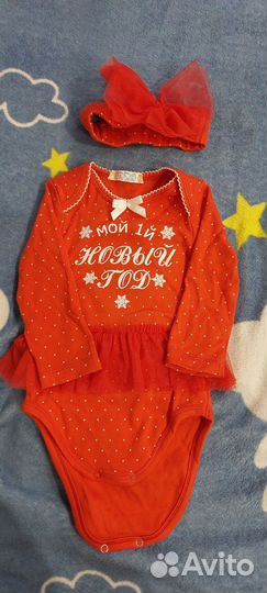 Новогодний костюм для девочки 86