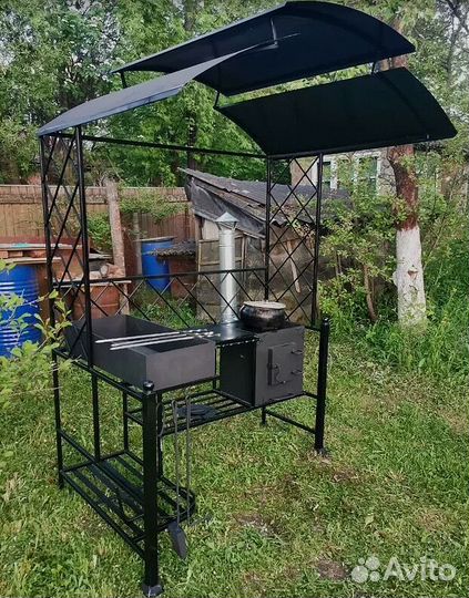 Мангал беседка