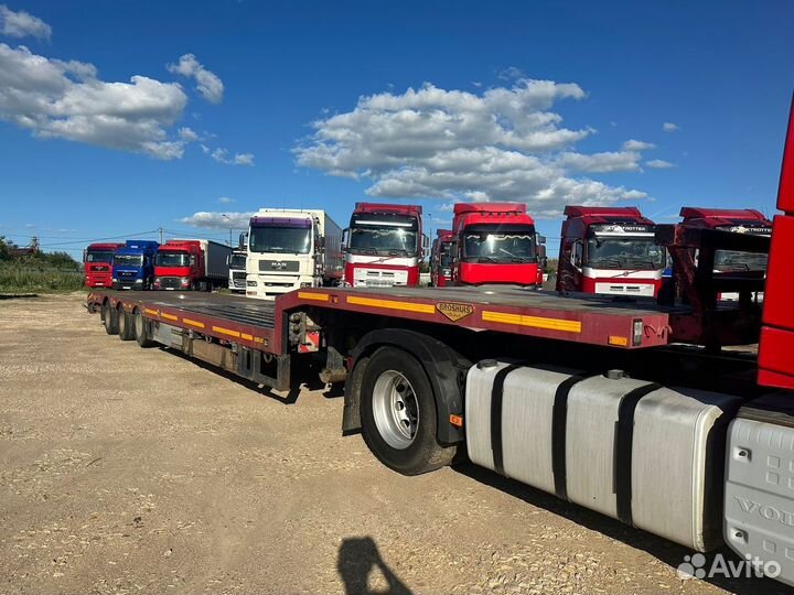 Полуприцеп трал (тяжеловоз) Broshuis E-2190/27, 2005