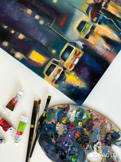 Картина маслом на холсте