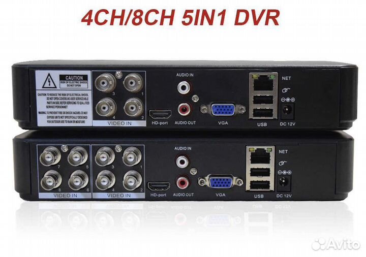Видеорегистратор для камер 4х канальный и Камеры