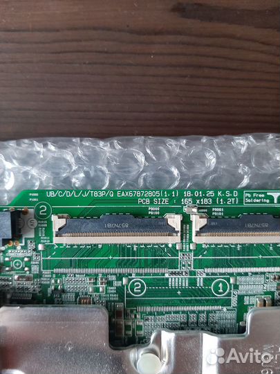 Main EAX67872805 (1.1) EBU65361704 LG 43UK6200PLA