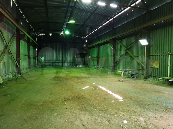 Ангар с кран-балкой 2т, 418 м²