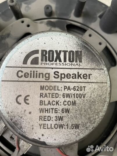 Динамики потолочные Roxton
