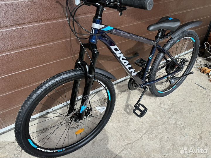 Новый велосипед взрослый 27.5 рама алюминиевая