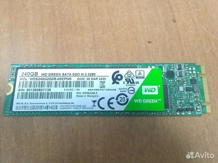 Ssd m2 240gb
