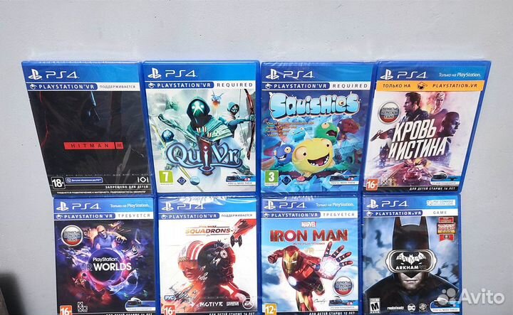 Игры ps4 VR