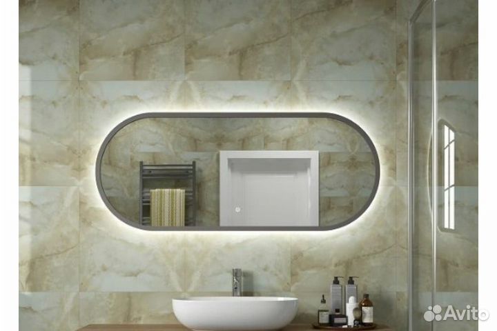 Зеркало 50х120 см Art&Max Bari AM-Bar-500-1200-DS