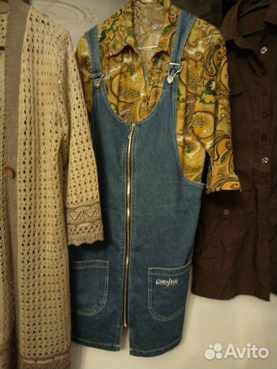 Сарафан джинсовый