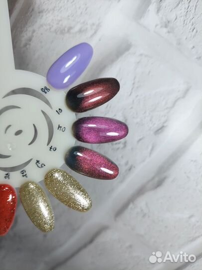 12 гель лаков набором