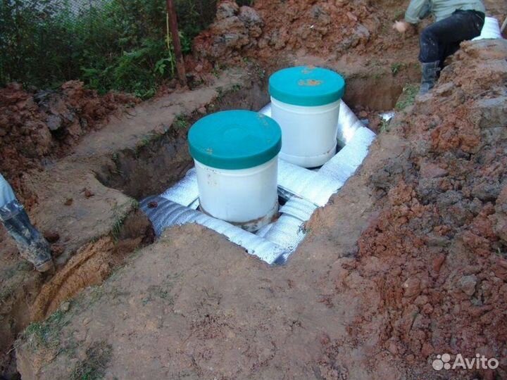 Септик био Урал 5 с переливом