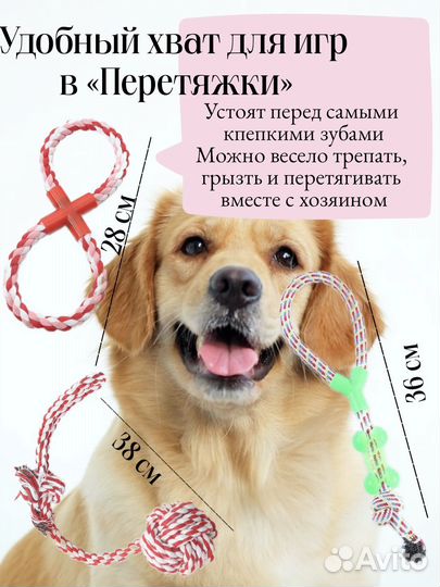 Подарок для собаки. набор игрушек для собак