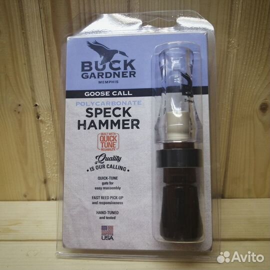 Манок на белолобого гуся Buck Gardner Speck Hammer