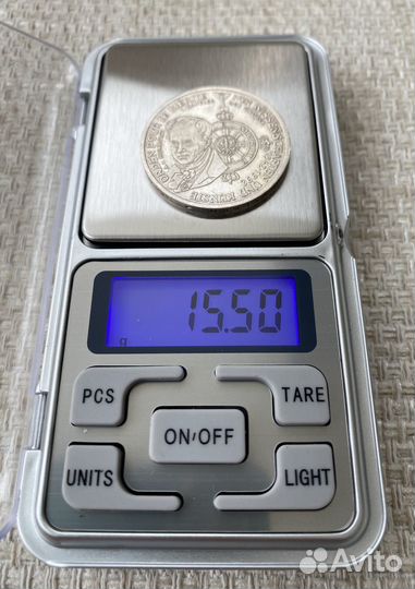 Оригинал. Серебрянная монета 10 марок германия