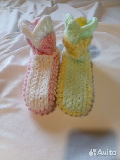 Носки вязаные ручной работы