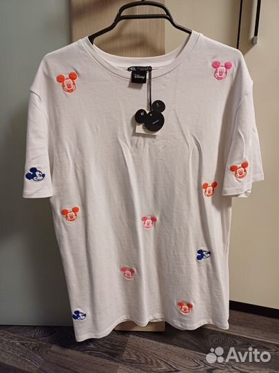 Платье футболка zara