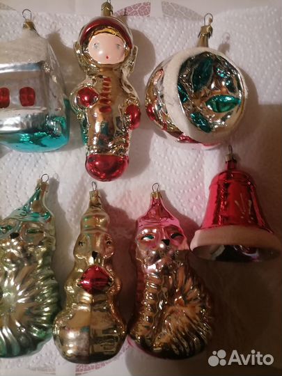 Елочные игрушки СССР