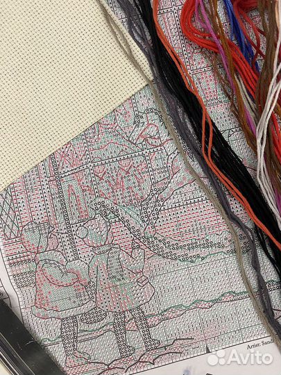 Набор для вышивания крестом dimensions