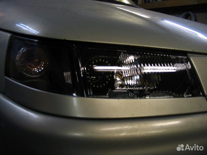 Защита фар ваз 2110