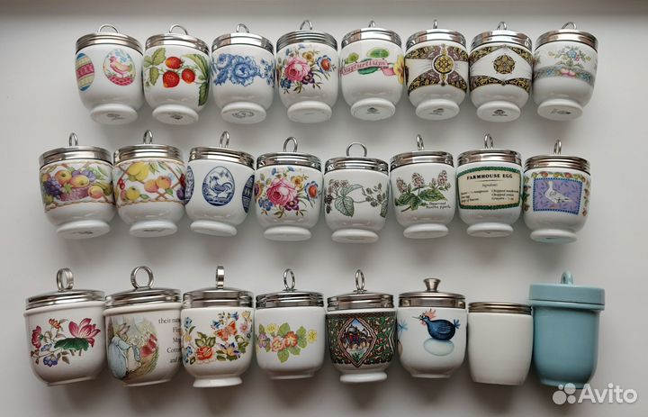 Кодлеры Royal Worcester на два яйца. Англия