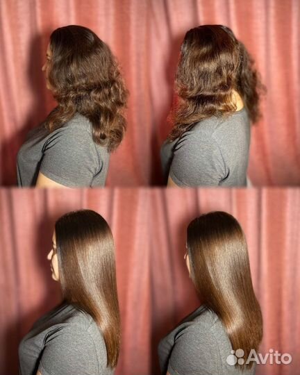 Кератиновое выпрямление волос Ботокс волос